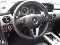 2015 Mercedes-Benz GLK Black Interior Steering Wheel Photo