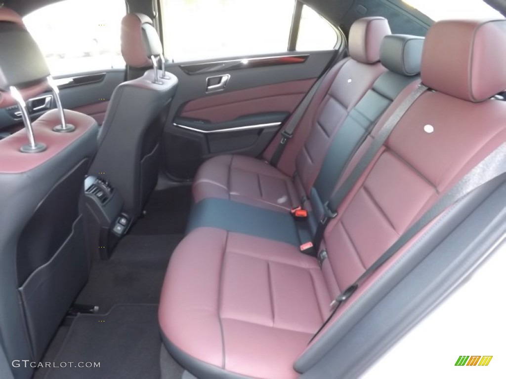 2014 Mercedes-Benz E 350 4Matic Sport Sedan Rear Seat Photos