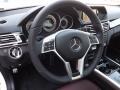 designo Mystic Red 2014 Mercedes-Benz E 350 4Matic Sport Sedan Steering Wheel