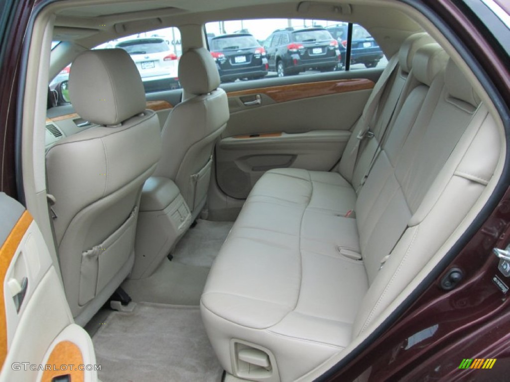 2007 Toyota Avalon XLS Rear Seat Photo #95360201
