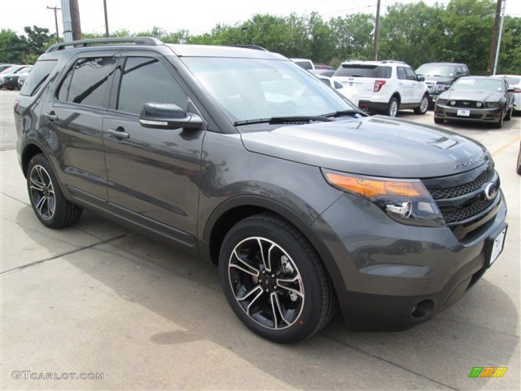 2015 Explorer Sport 4WD - Magnetic / Sport Charcoal Black photo #1