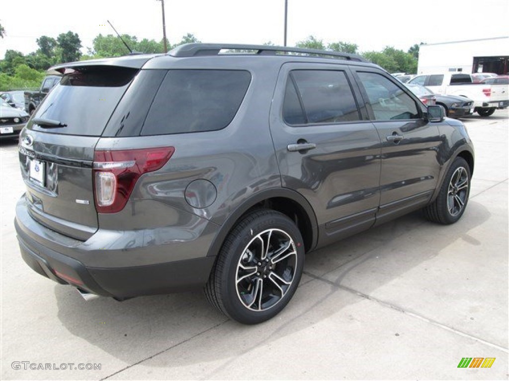 2015 Explorer Sport 4WD - Magnetic / Sport Charcoal Black photo #3