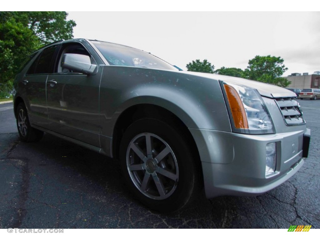 2004 SRX V8 - Light Platinum Metallic / Light Gray photo #9