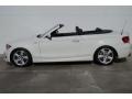 2008 Alpine White BMW 1 Series 135i Convertible  photo #7