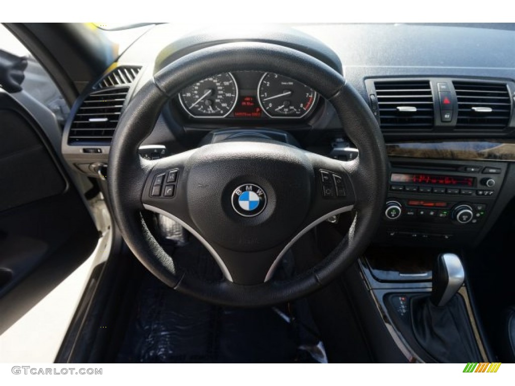 2008 1 Series 135i Convertible - Alpine White / Black photo #25