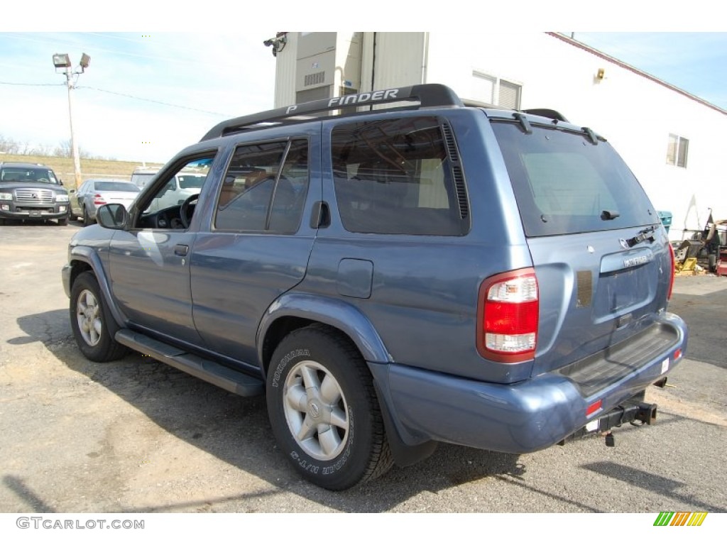 2002 Pathfinder SE - Bayshore Blue Metallic / Charcoal photo #5