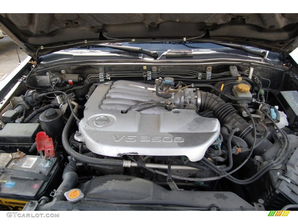 2002 Pathfinder SE - Bayshore Blue Metallic / Charcoal photo #11