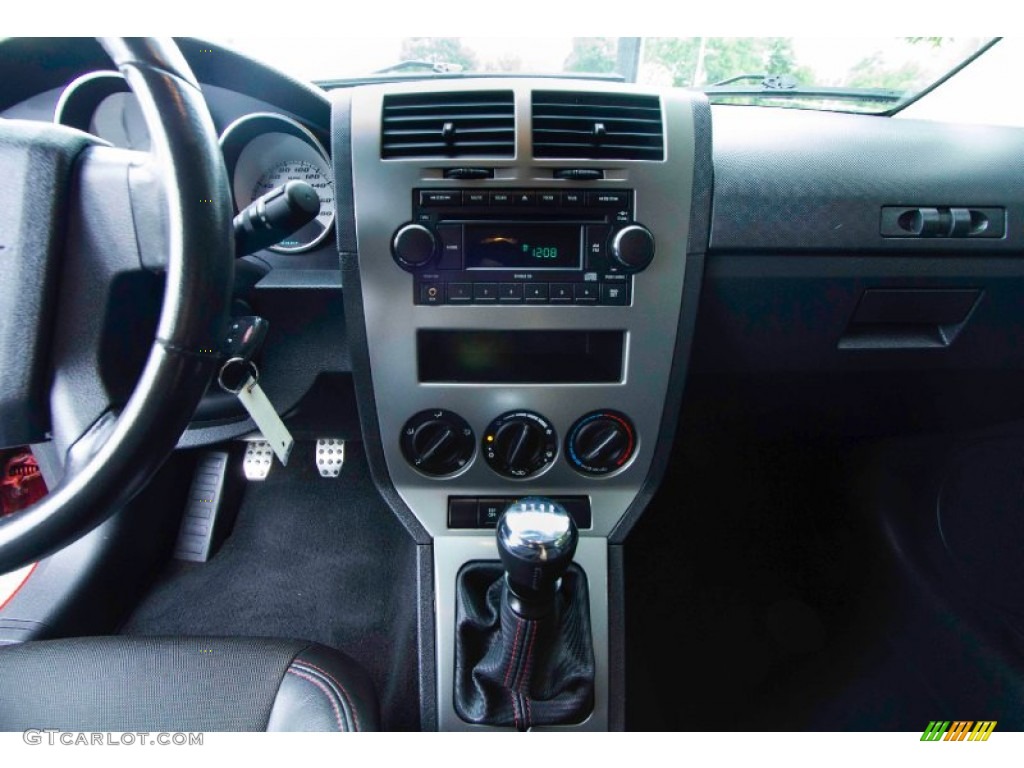 2008 Caliber SRT4 - Sunburst Orange Pearl / Dark Slate Gray photo #13