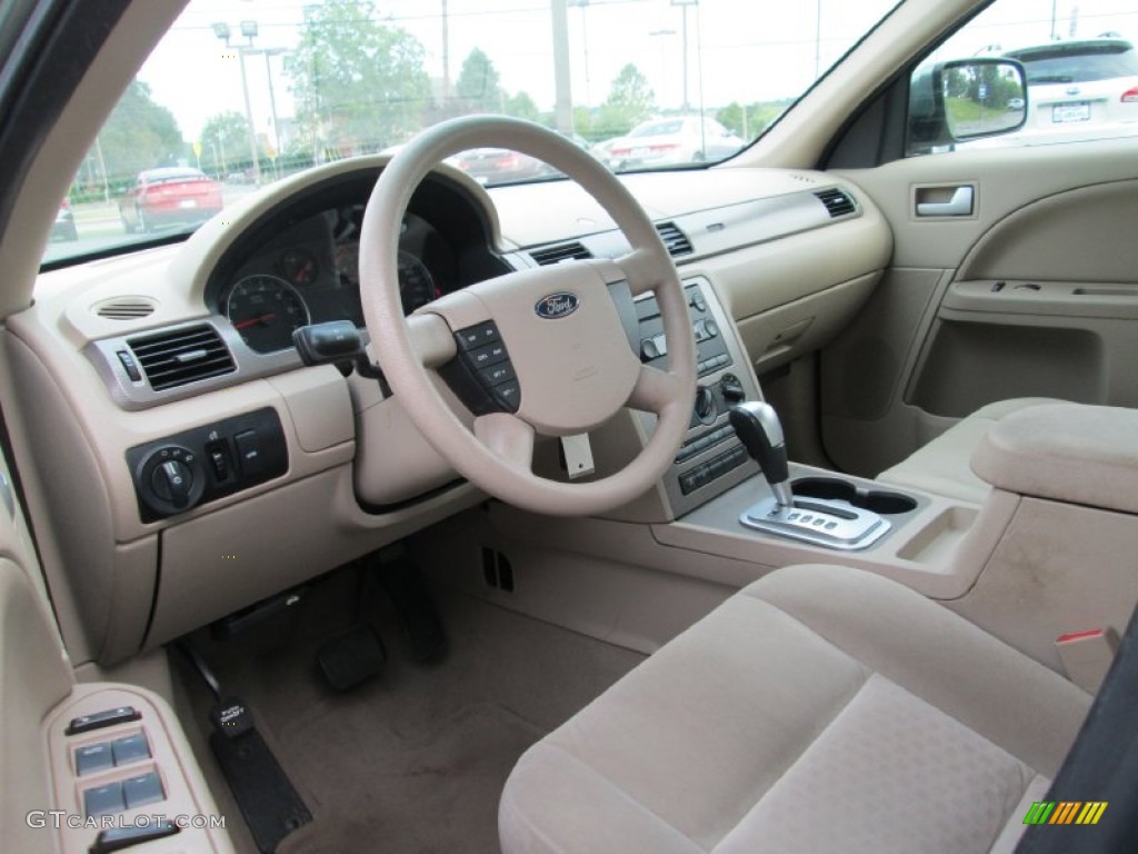 Pebble Beige Interior 2006 Ford Five Hundred SE AWD Photo #95363336