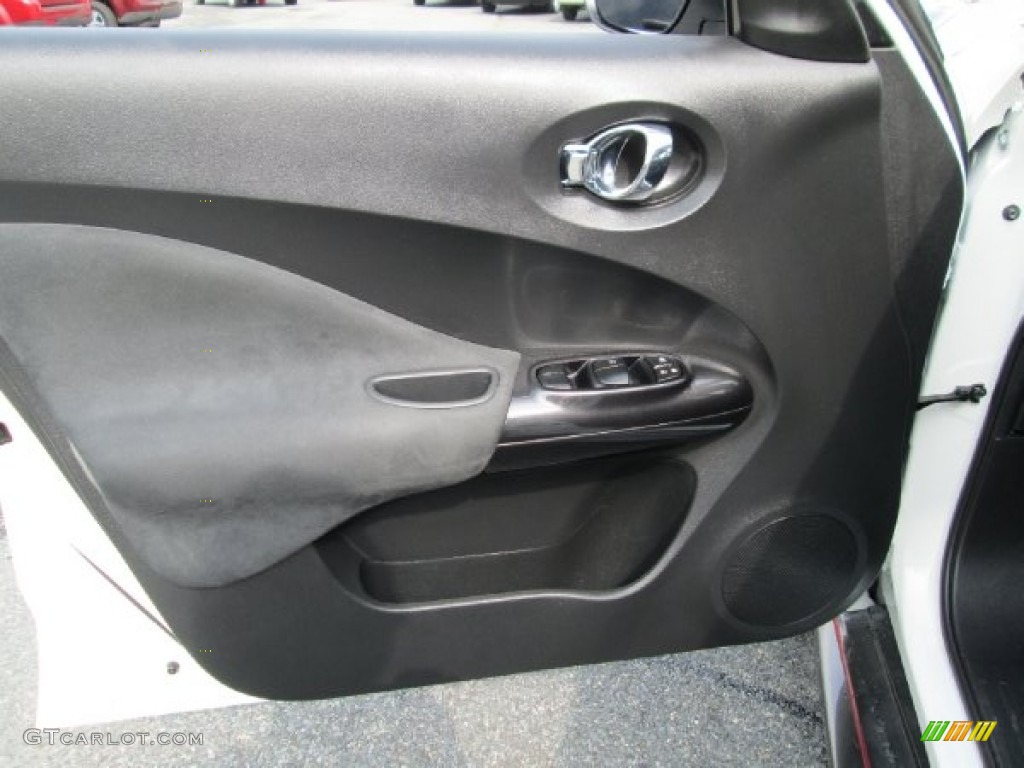 2013 Nissan Juke NISMO NISMO Black/Gray Trim Door Panel Photo #95365028