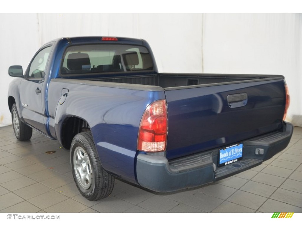 2006 Tacoma Regular Cab - Speedway Blue / Graphite Gray photo #6