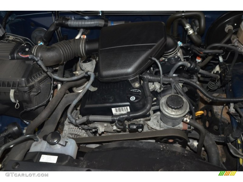2006 Tacoma Regular Cab - Speedway Blue / Graphite Gray photo #21