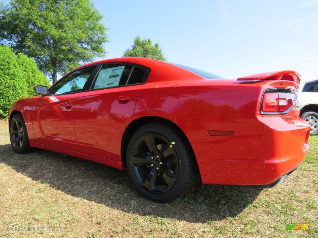 2014 Charger SXT - TorRed / Black photo #2