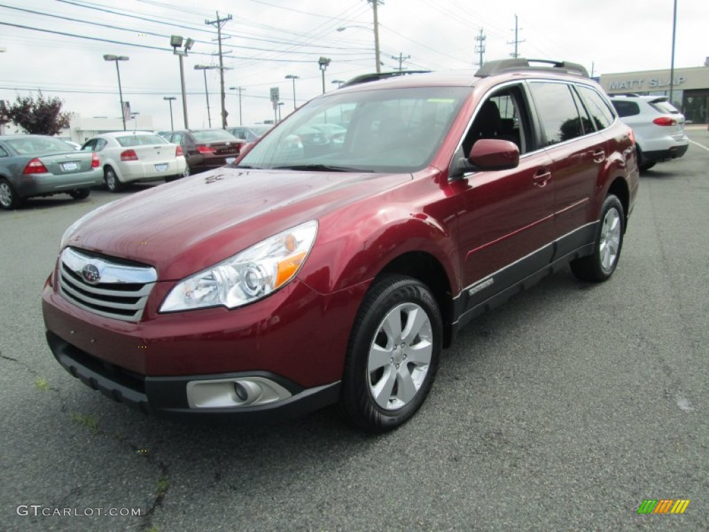 Ruby Red Pearl 2012 Subaru Outback 2.5i Premium Exterior Photo #95366213