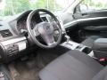 Off Black 2012 Subaru Outback 2.5i Premium Interior Color