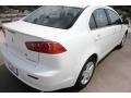 2008 Wicked White Mitsubishi Lancer ES  photo #9