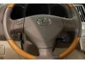Ivory 2008 Lexus RX 350 AWD Steering Wheel
