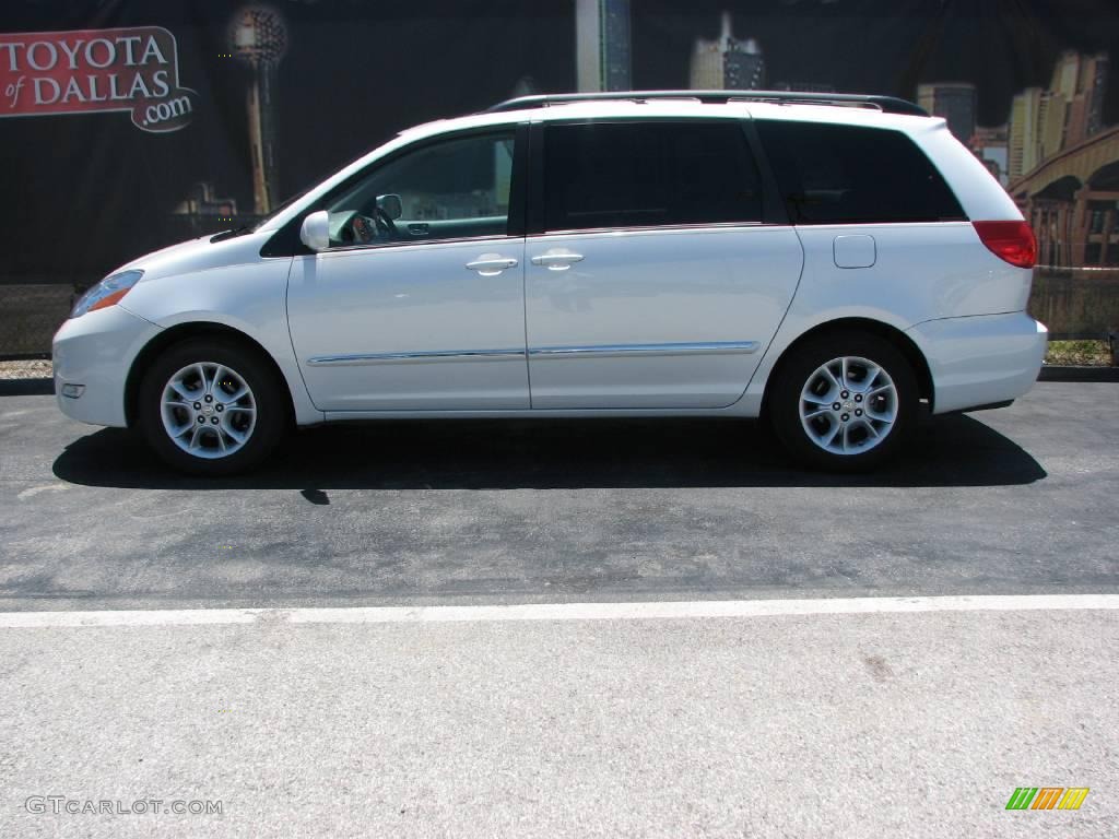 2006 Sienna Limited - Arctic Frost Pearl / Stone Gray photo #1