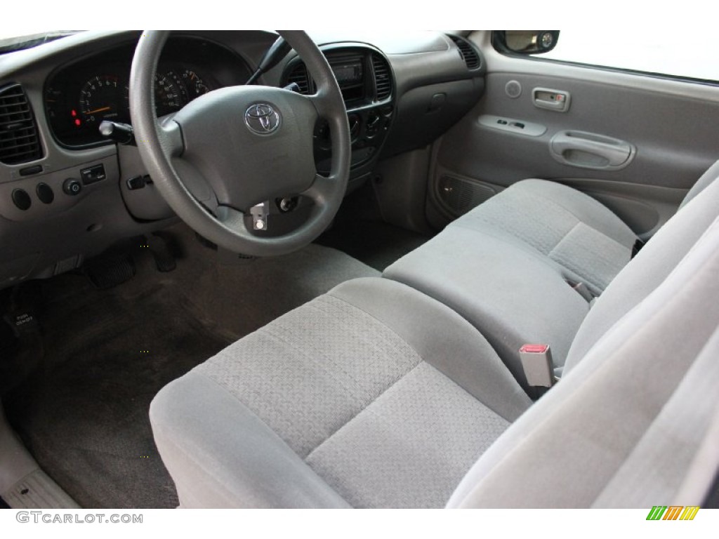 Gray Interior 2004 Toyota Tundra SR5 Access Cab Photo #95369807