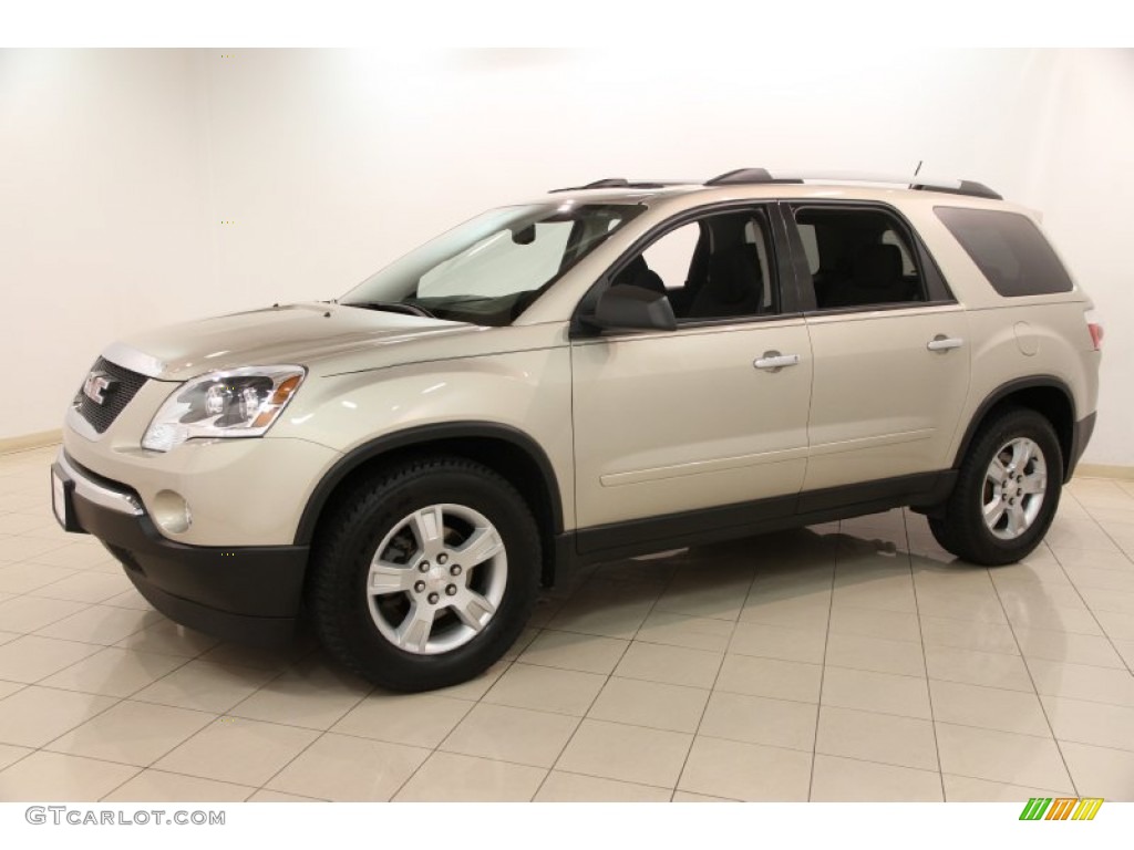 Gold Mist Metallic 2012 GMC Acadia SLE AWD Exterior Photo #95370356