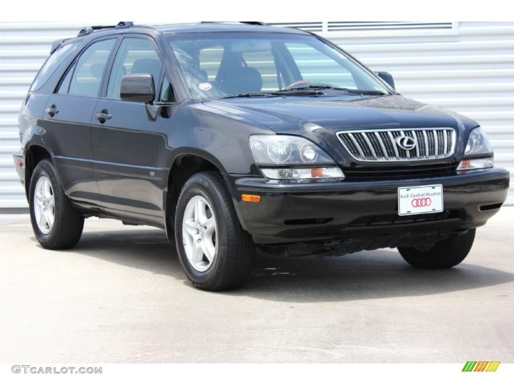 2001 RX 300 AWD - Black Onyx / Black photo #1