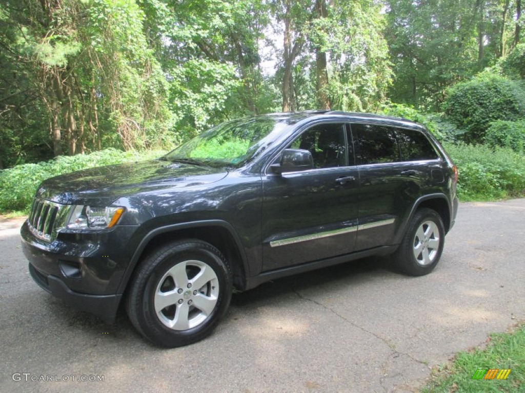 Maximum Steel Metallic 2012 Jeep Grand Cherokee Laredo 4x4 Exterior Photo #95371130