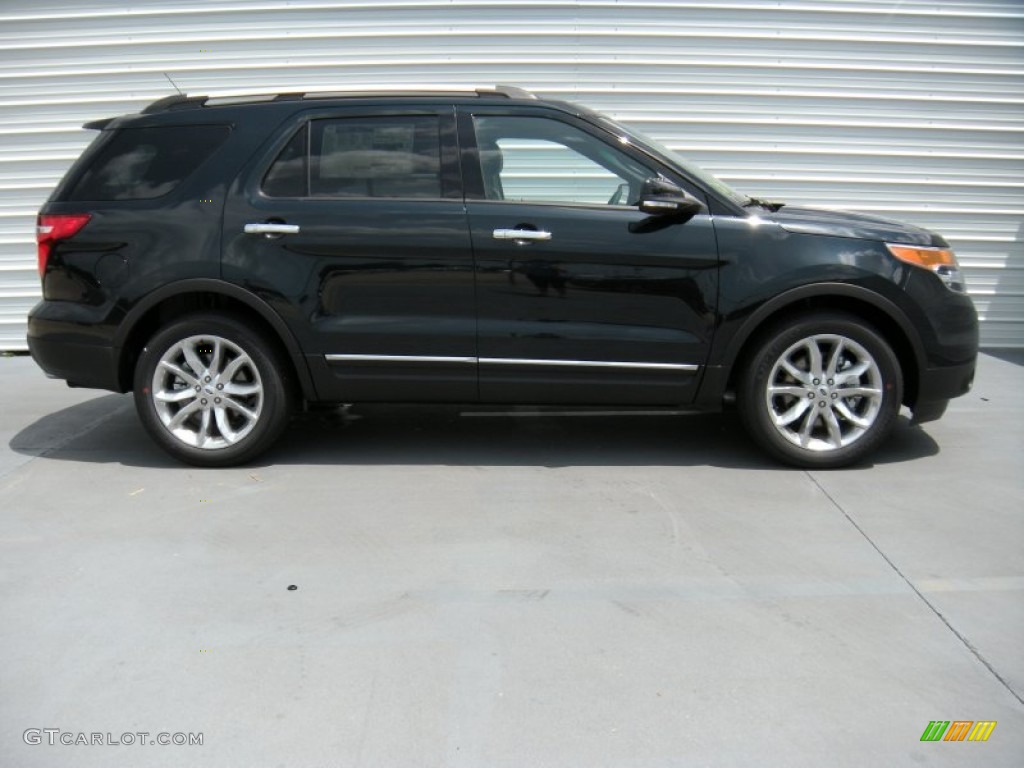 2015 Explorer XLT - Dark Side / Charcoal Black photo #3