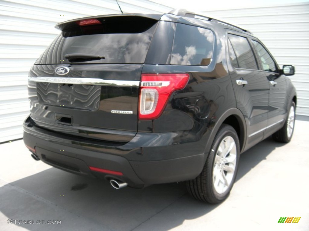 2015 Explorer XLT - Dark Side / Charcoal Black photo #4