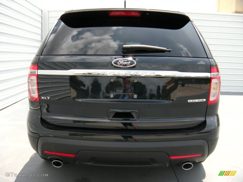 2015 Explorer XLT - Dark Side / Charcoal Black photo #5
