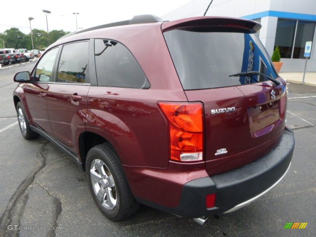 2008 XL7 Limited AWD - Cranberry Red Metallic / Beige photo #3