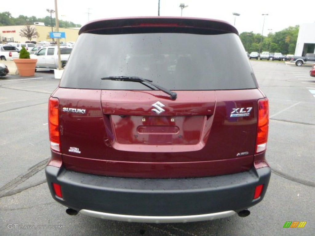 2008 XL7 Limited AWD - Cranberry Red Metallic / Beige photo #4
