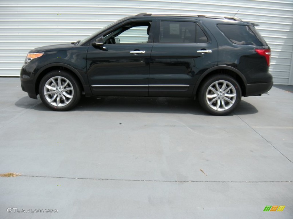 2015 Explorer XLT - Dark Side / Charcoal Black photo #6