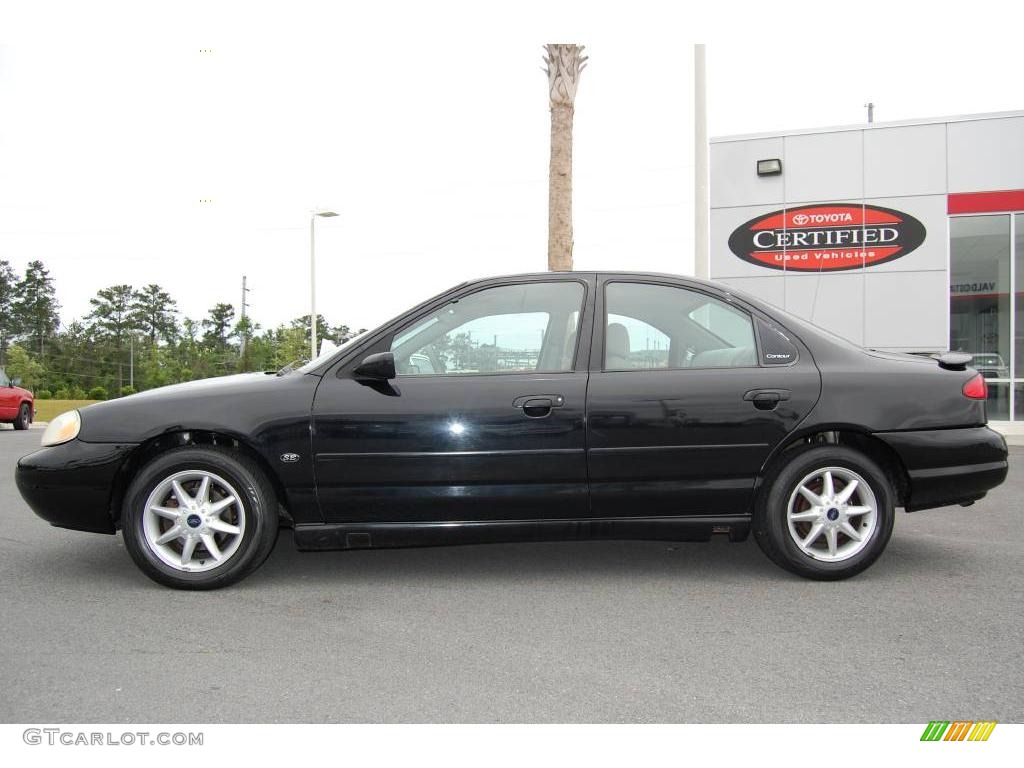1999 Contour SE - Black / Graystone photo #3