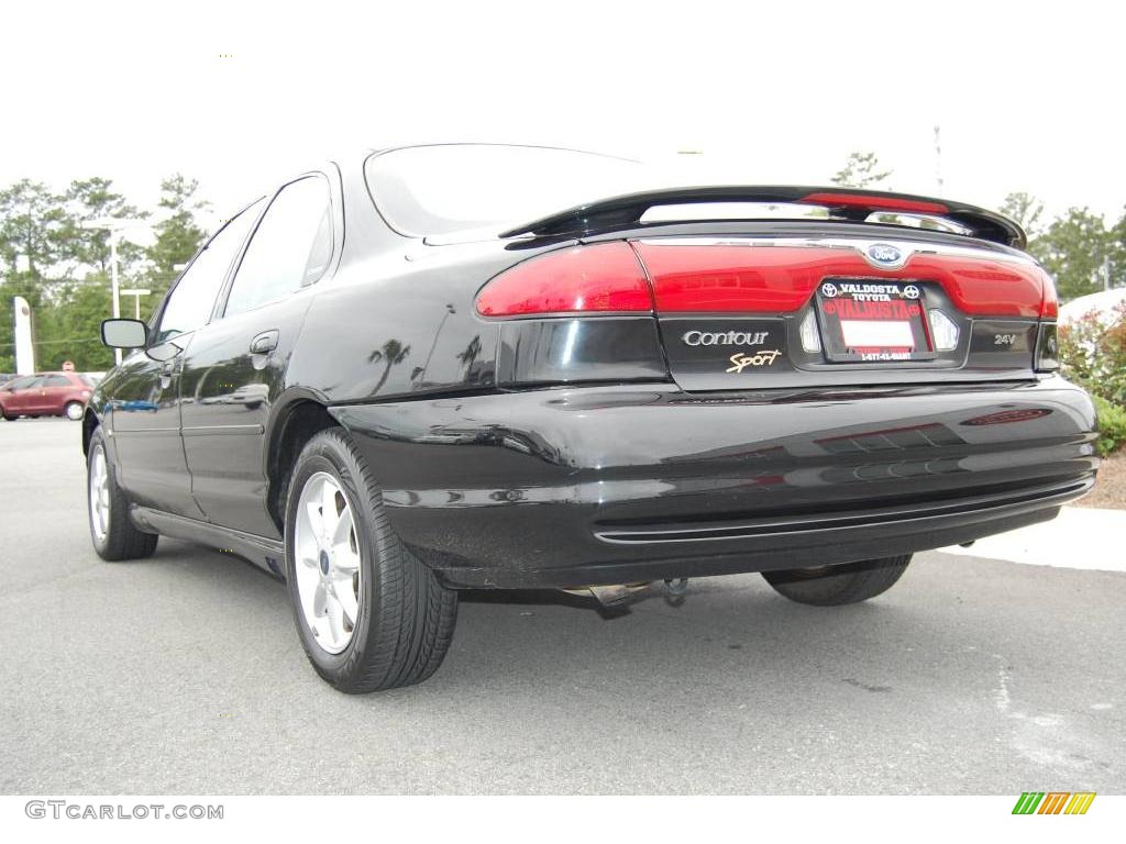 1999 Contour SE - Black / Graystone photo #4