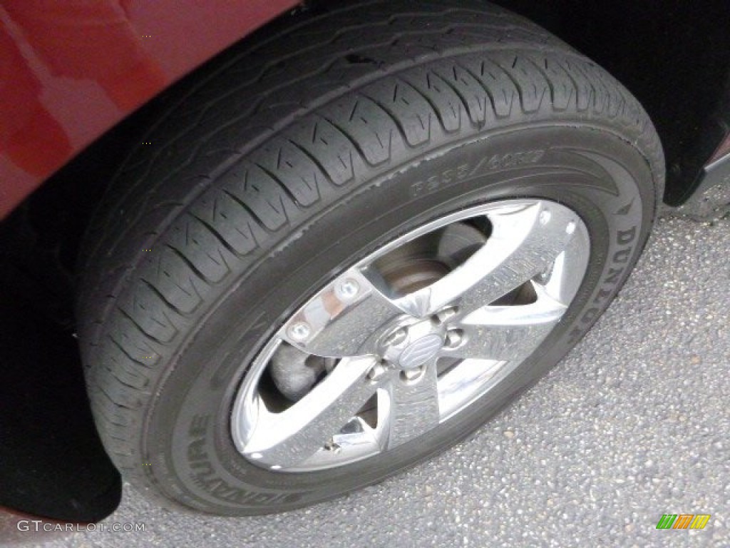 2008 XL7 Limited AWD - Cranberry Red Metallic / Beige photo #9