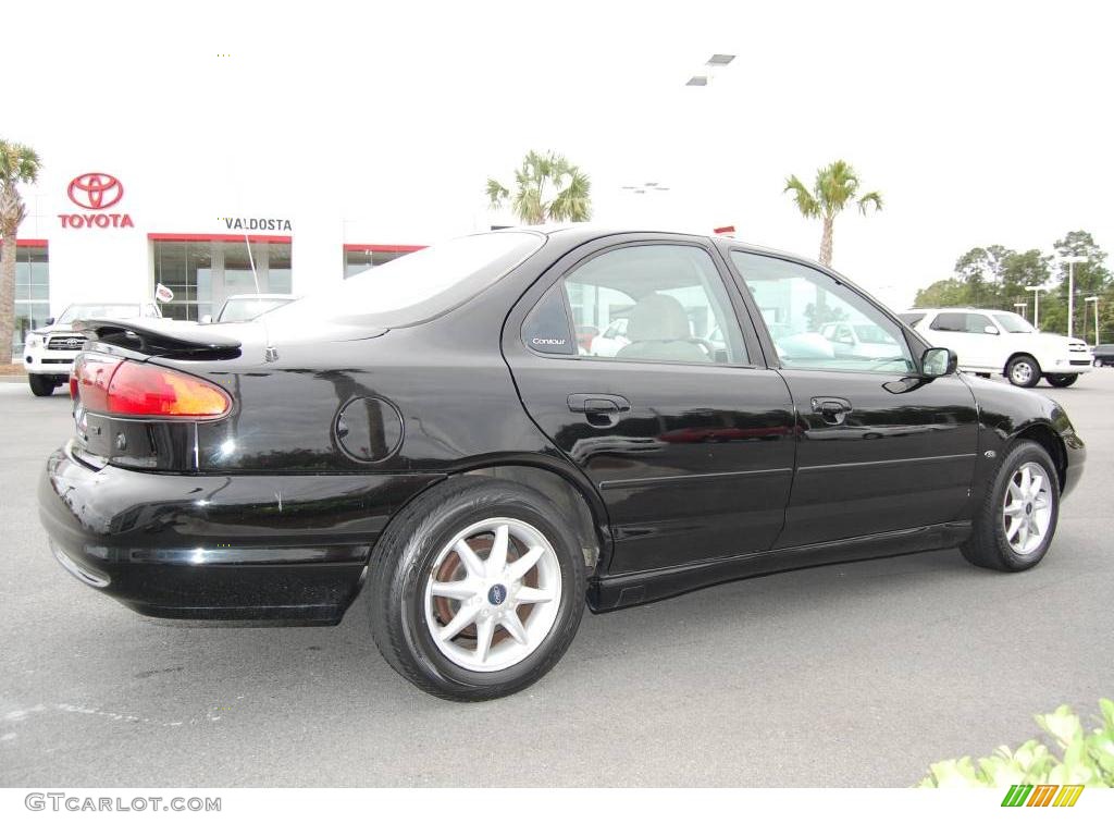 1999 Contour SE - Black / Graystone photo #5