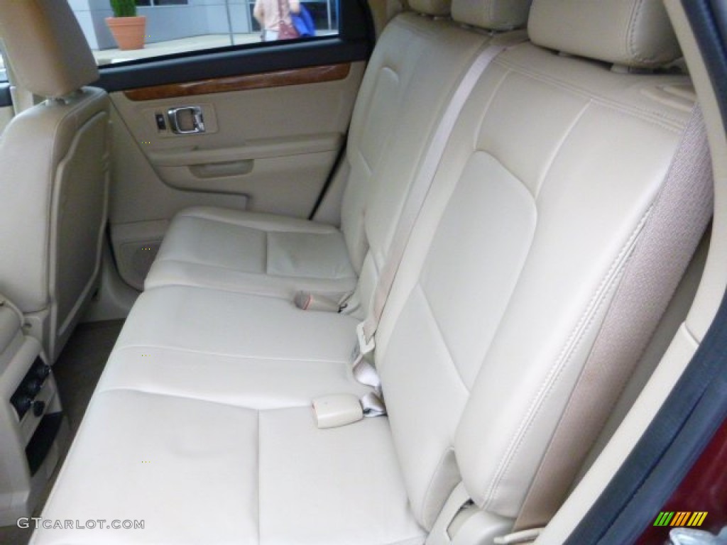 2008 XL7 Limited AWD - Cranberry Red Metallic / Beige photo #11