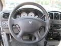 2007 Dodge Caravan Medium Slate Gray Interior Steering Wheel Photo