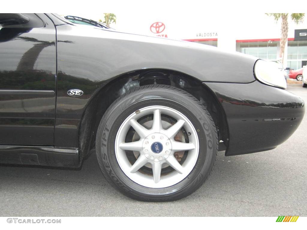 1999 Contour SE - Black / Graystone photo #6