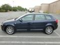 Deep Sea Blue Pearl Effect 2008 Audi A3 2.0T Exterior