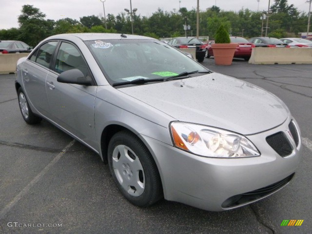 Liquid Silver Metallic 2008 Pontiac G6 Value Leader Sedan Exterior Photo #95373866