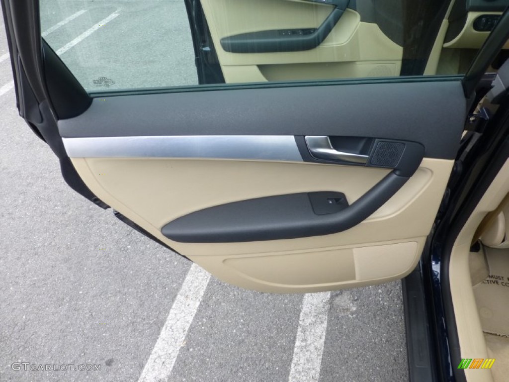2008 Audi A3 2.0T Beige Door Panel Photo #95373947