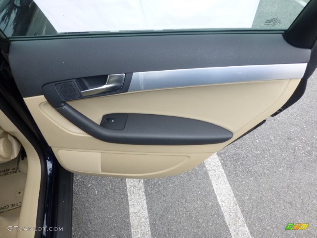 2008 Audi A3 2.0T Beige Door Panel Photo #95374019