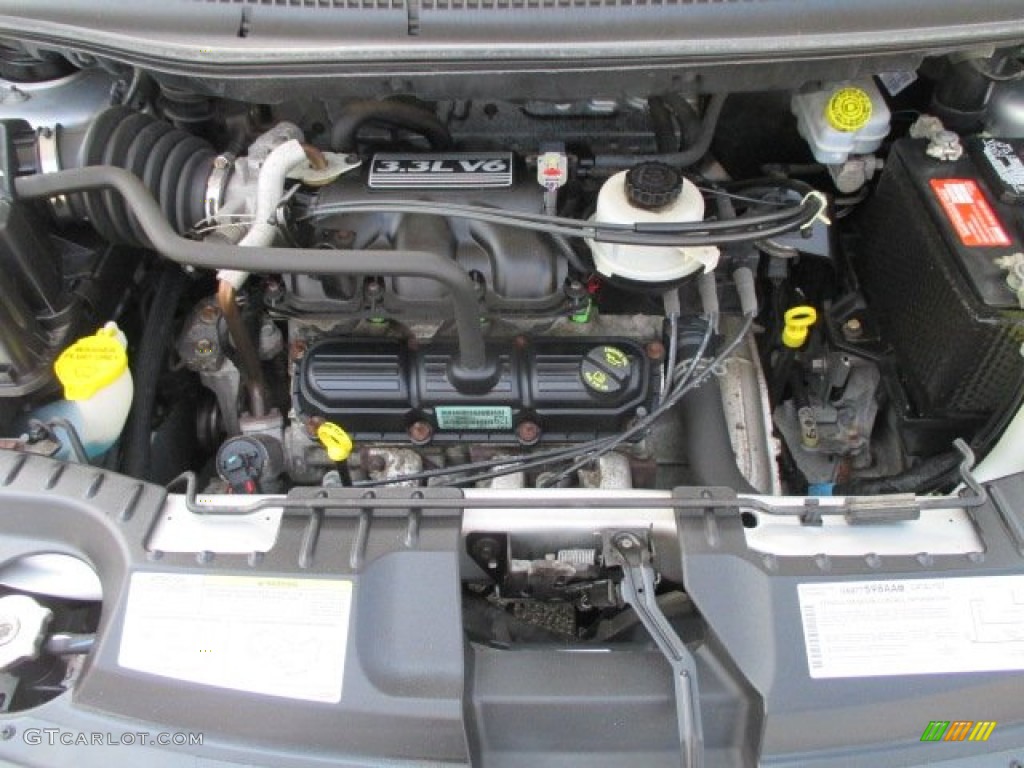 2007 Dodge Caravan SXT 3.3 Liter OHV 12-Valve V6 Engine Photo #95374128