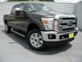 2015 Magnetic Ford F250 Super Duty Lariat Crew Cab 4x4  photo #2