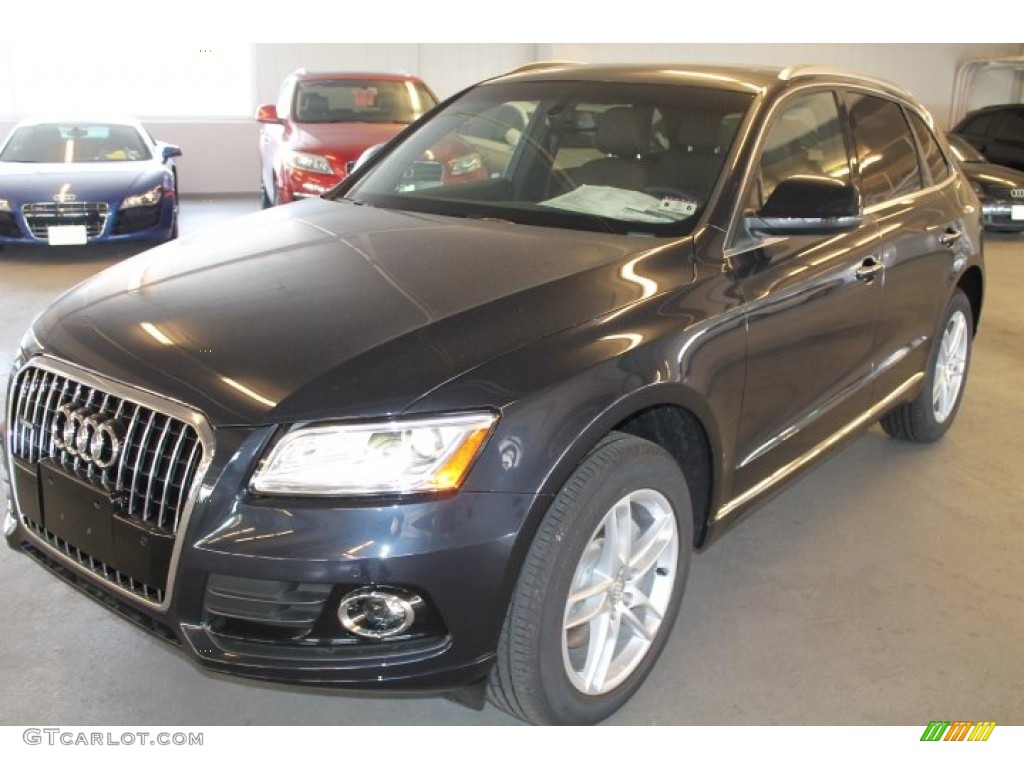 Moonlight Blue Metallic 2015 Audi Q5 3.0 TDI Premium Plus quattro Exterior Photo #95374799
