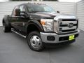 Tuxedo Black - F350 Super Duty XLT Crew Cab 4x4 DRW Photo No. 2