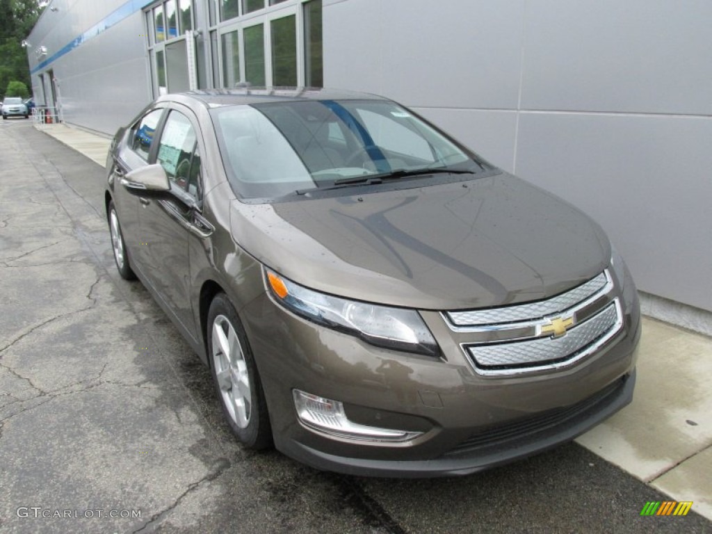 Brownstone Metallic 2015 Chevrolet Volt Standard Volt Model Exterior Photo #95375558