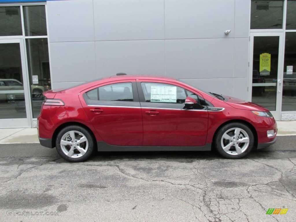 Crystal Red Tintcoat 2015 Chevrolet Volt Standard Volt Model Exterior Photo #95377049