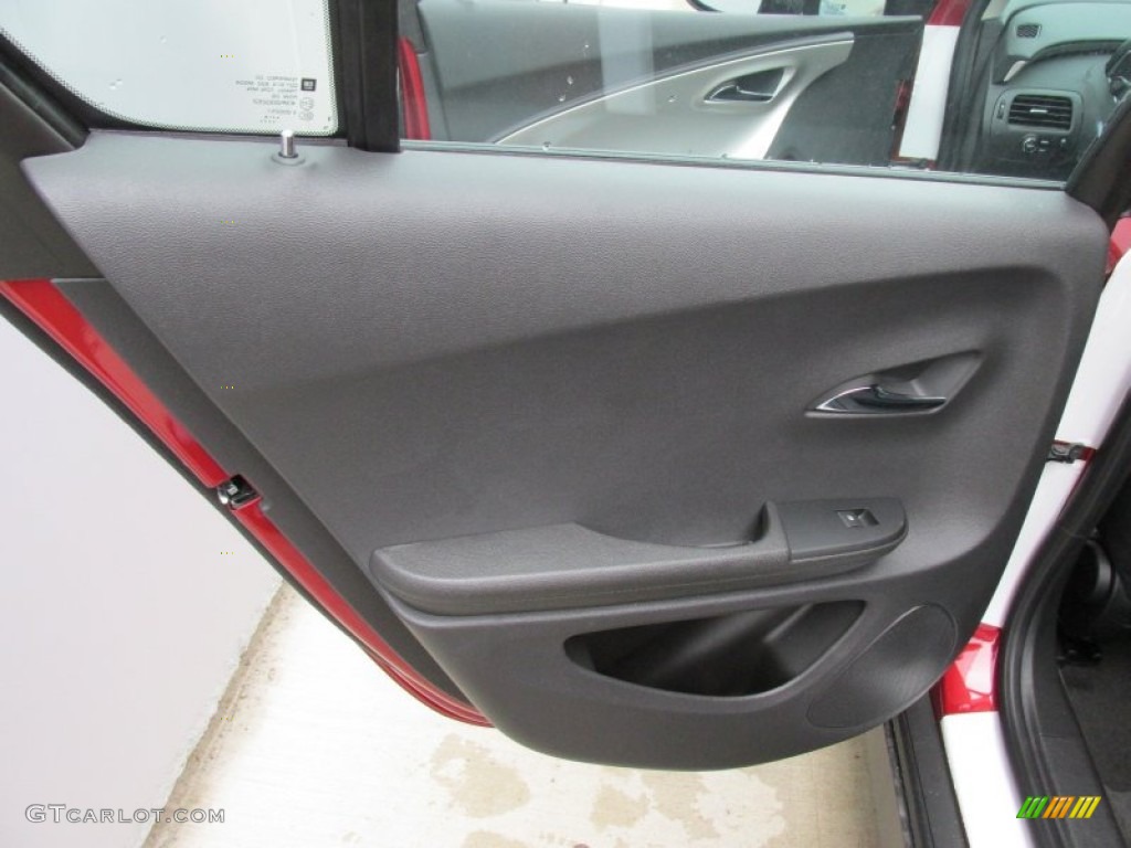 2015 Chevrolet Volt Standard Volt Model Jet Black/Ceramic White Accents Door Panel Photo #95377349